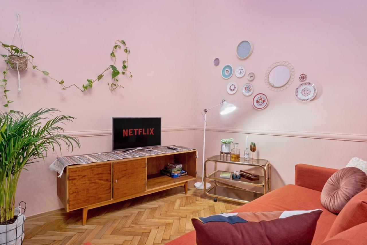 Cozy Boho Apartment, Super Central, Parliament, Netflix Budapeşte Dış mekan fotoğraf